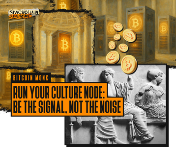 Run Your Culture Node: Be the Signal, Not the Noise